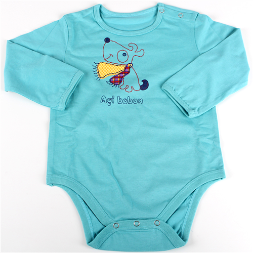 Bán Áo body Agi bobun màu xanh (12M-18M)
