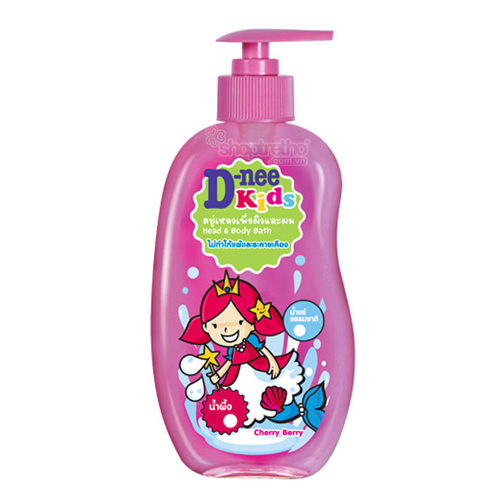 Bán Tắm gội toàn thân Dnee Kids 400ml (hồng)