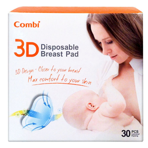 Bán Hộp miếng lót thấm sữa Combi 3D thoáng khí (30pcs)
