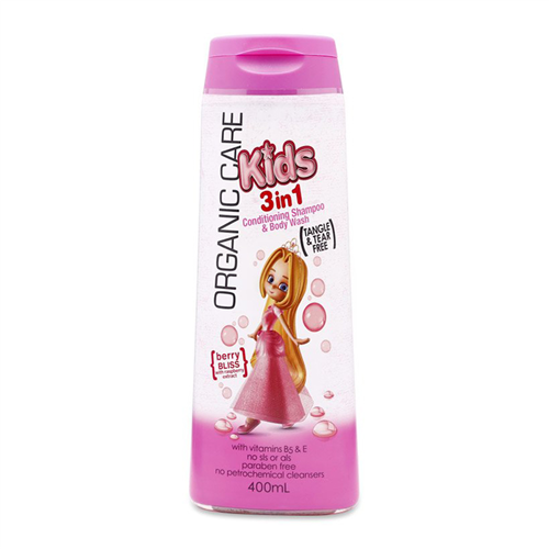 Bán Sữa tắm gội tự nhiên 3in1 Organic Care Kids Berry Bliss (400ml)