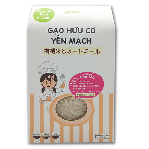 Bán Gạo hữu cơ yến mạch US Food (500g)