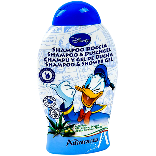 Bán Tắm gội toàn thân vịt Donald Disney tinh chất dầu oliu & lô hội 250ml