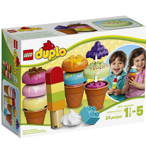Bán Xếp hình Lego Duplo 10574 - Sáng tạo kem