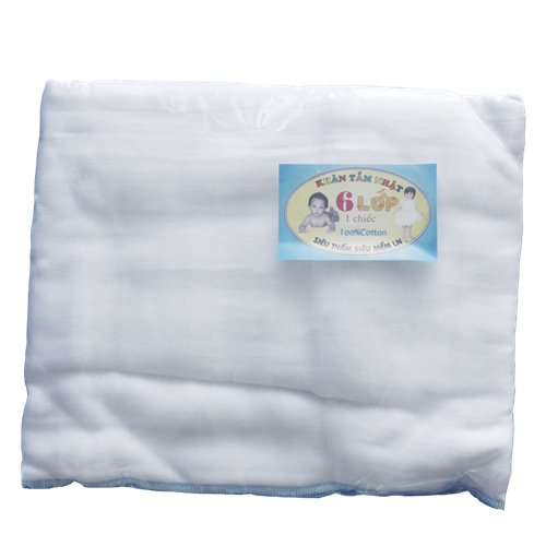 Bán Khăn tắm xô 6 lớp Lan Nhi cho bé