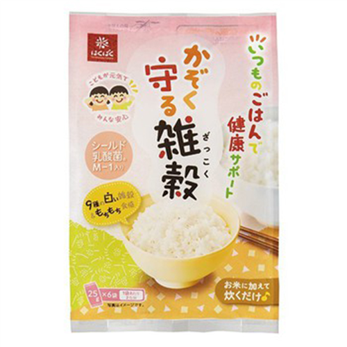 Bán Gạo ngũ cốc dinh dưỡng Hakubaku (25gx6gói)