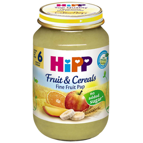 Bán Dinh dưỡng đóng lọ Hipp chuối, cam, táo, xoài 190g