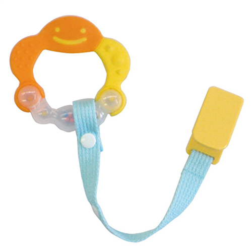 Bán Xúc xắc gặm nướu Richell có dây đeo (cam) RC44042