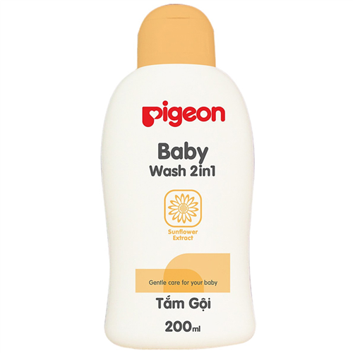 Bán Sữa tắm gội Pigeon hoa hướng dương 200ml (2 in 1)