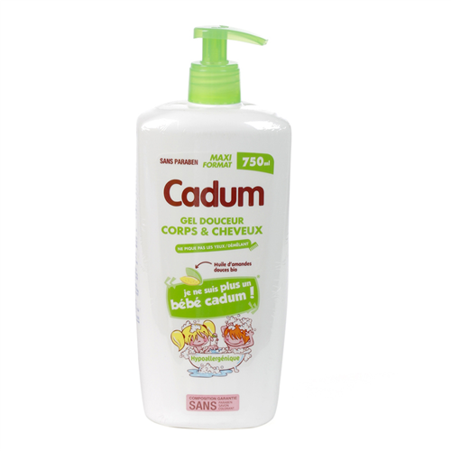 Bán Tắm gội trẻ em Cadum hương hạnh nhân (750ml)