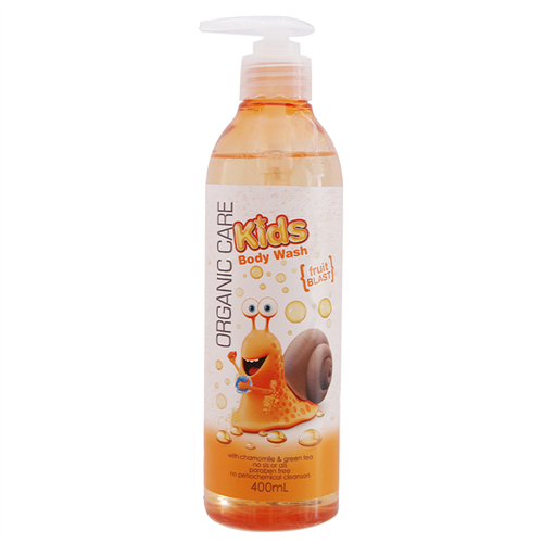 Bán Gel tắm tự nhiên Organic Care Kids Fruit Blast (400ml)