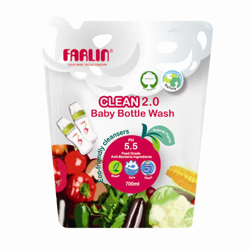 Bán Nước rửa bình sữa Farlin AF10005 700ml (dạng túi)