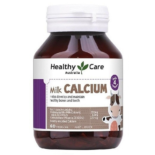 Bán Viên uống bổ sung Canxi cho bé Milk Calcium Healthy Care (60 viên)