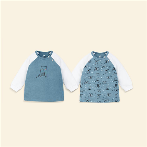 Bán Áo Lullaby tay dài Raglan NH16-19 (xanh)