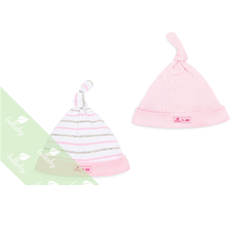 Bán Set 2 mũ thắt nút Lullaby (màu hồng)