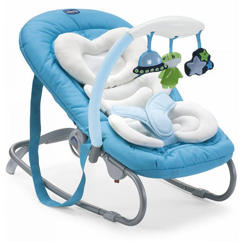 Bán Ghế bập bênh Chicco Mia 114074 đĩa bay xanh