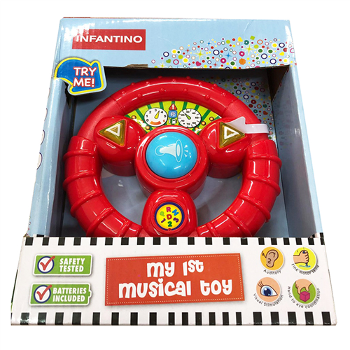 Bán Đồ chơi vô lăng âm nhạc Infantino LS001
