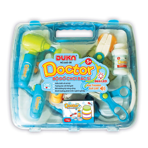 Bán Bộ đồ chơi bác sĩ có đèn Duka No.660-08