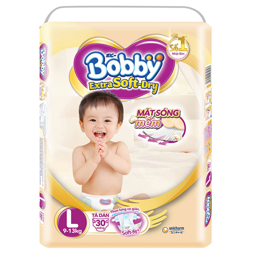 Bán Tã - Bỉm dán Extra Soft Dry L30 (9-13kg)