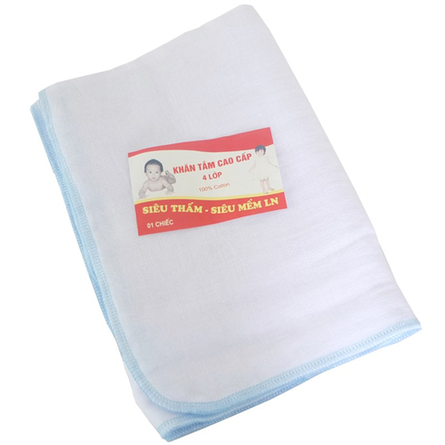 Bán Khăn tắm xô cao cấp 4 lớp Lan Nhi (Loại 2)