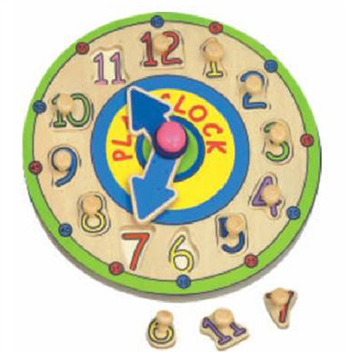 Bán Đồ chơi gỗ Toptoys - Bảng ghép hình đồng hồ nhỏ 98198