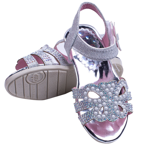 Bán Dép sandal bé gái đính đá hình con bướm (2-4 tuổi)