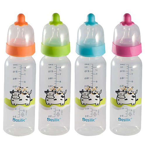 Bán Bình sữa Basilic chống sặc nhựa PES 240ml
