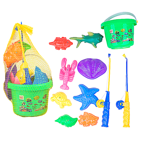Bán Đồ chơi xô câu cá nam châm HT7608 (2 cần)