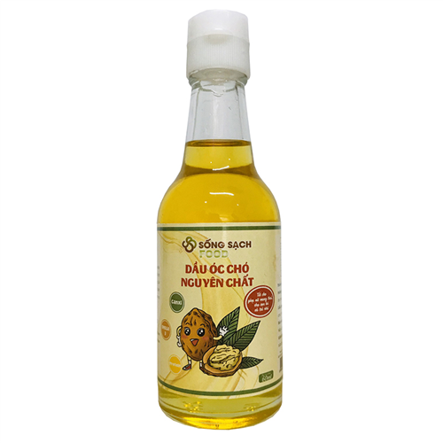Bán Dầu óc chó nguyên chất Sống Sạch Food (60ml)