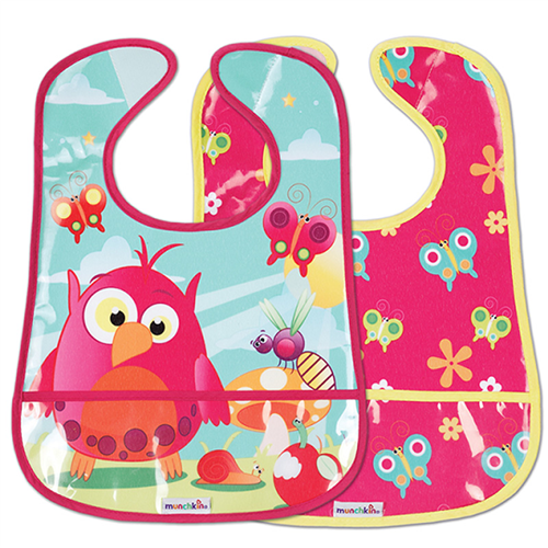 Bán Yếm ăn chống thấm có máng hứng Munchkin 34049 (2 chiếc)