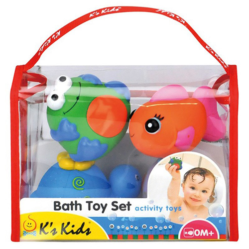 Bán Bộ đồ chơi bồn tắm hình thú K's kids KA10582-PG