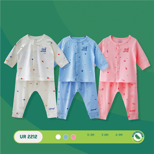 Bán Bộ quần áo sơ sinh cài giữa Lotus Uala UR2212