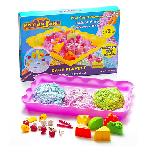 Bán Bộ chơi cát Motion Sand tạo hình bánh sinh nhật