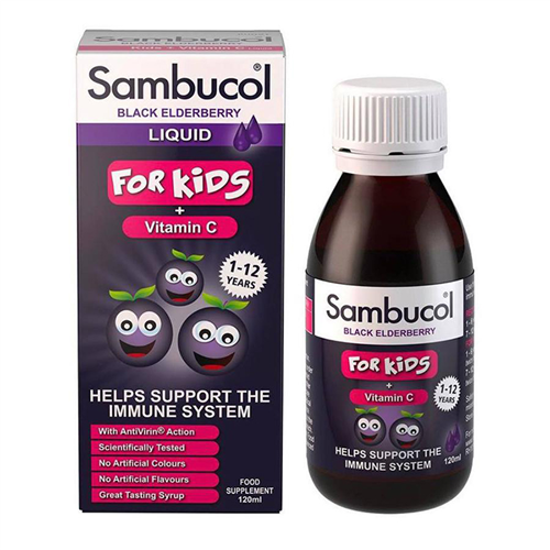 Bán Siro vitamin Sambucol 120ml (1-12T)