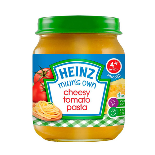 Bán Dinh dưỡng đóng lọ Heinz - mỳ ý cà chua phomai 120g (4M+)