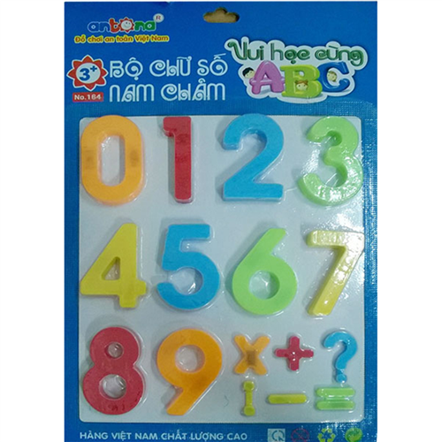 Bán Bảng chữ số nam châm No.164