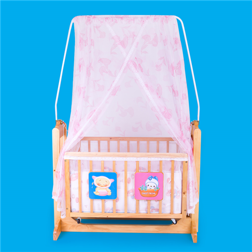 Bán Nôi gỗ đại Juno Long Hưng 2 tầng màu tự nhiên