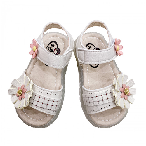 Bán Sandal tập đi bé gái đính hoa