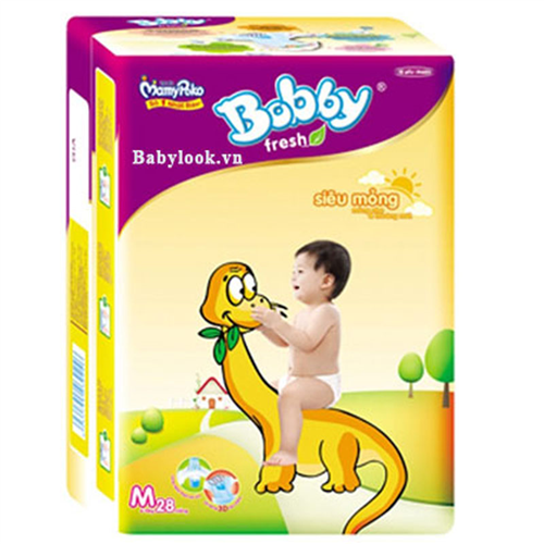 Bán Tã - bỉm Bobby M28 (siêu mỏng)