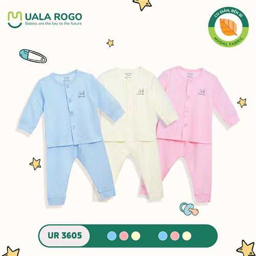 Bán Bộ sơ sinh cài giữa Modal trơn Uala UR3605