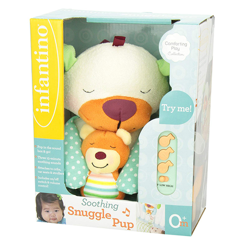 Bán Cún bông ru ngủ Infantino 6323 (0m+)
