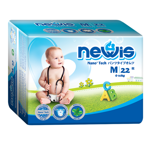 Bán Tã - Bỉm quần Newis M22 (6-10kg)
