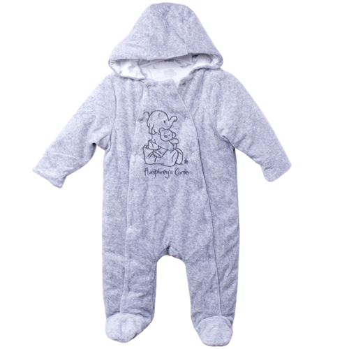Bán Body liền tất mũ cho bé VTE008 (màu ghi, vải bông)