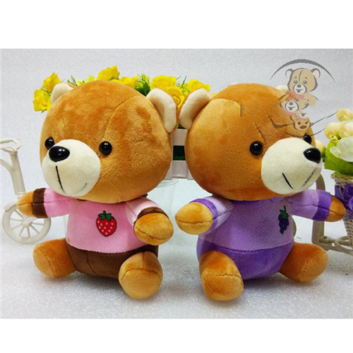 Bán Gấu bông mặc áo thêu hình trái cây M38