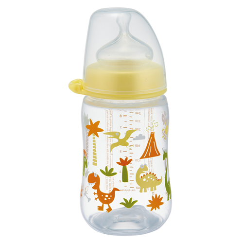 Bán Bình sữa cổ rộng NIP 260ml (núm silicone)