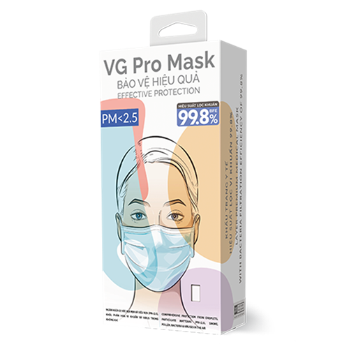 Bán Khẩu trang y tế 3 lớp VG Pro Mask (20c/hộp)