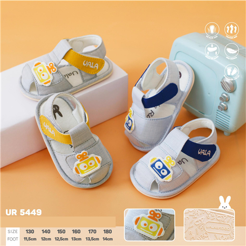 Bán Sandal tập đi đế cao su non Uala UR5449