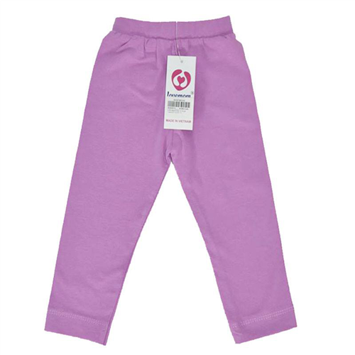 Bán Quần legging cạp rời bé gái Lovemom (màu tím)