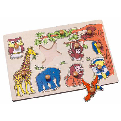 Bán Đồ chơi gỗ toptoys - Bảng nhận hình thú rừng 98105