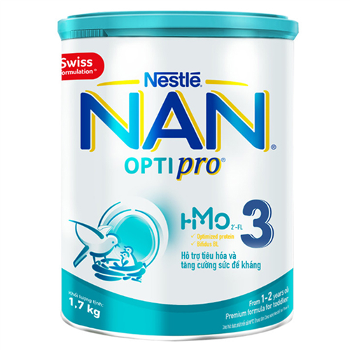 Bán Sữa NAN HMO Optipro số 3 - 1,7kg (12-24M)