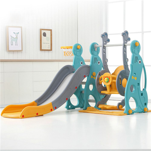 Bán Cầu trượt kèm xích đu hình hải cẩu Toys House WM19020 (nhiều màu)